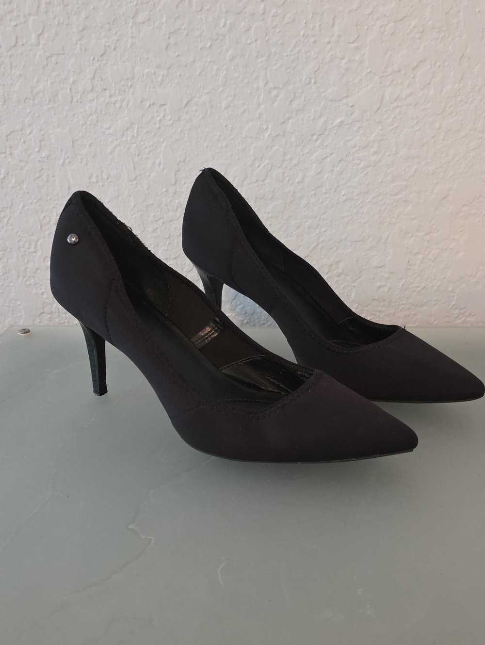 Simply Vera Vera Wang Black Pointed-Toe Dress Pumps Size 10
